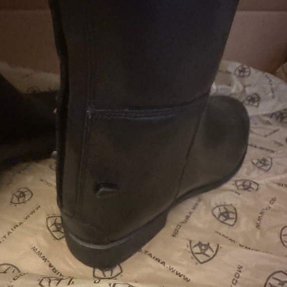 Ariat 7.5 Black Dress Riding Boots - Picture 2 of 8
